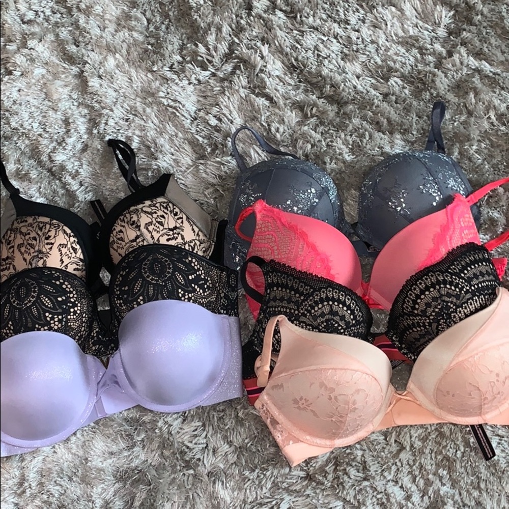 Push up bras from Victoria secret